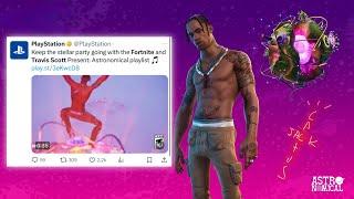 PLAYSTATION TRAVIS SCOTT X FORTNITE OFFICIAL ANNOUNCEMENT!! TRAVIS SCOTT AND ASTRO JACK RETURN DATE