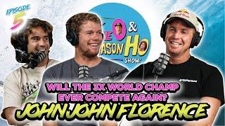 WILL THE 3X WORLD CHAMP EVER COMPETE AGAIN? JOHN JOHN FLORENCE