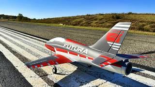 100MPH POWERHOUSE RC JET!!! - FMS Futura 64mm EDF Jet