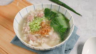 鮮蝦餛飩湯  Shrimp Wonton Soup