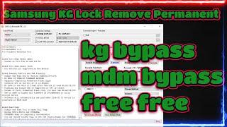 Samsung KG Lock Remove Permanent MDM Fix Tool free | KG Unlocked Tool Latest Version umt