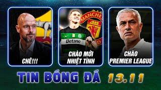 TIN SÁNG (13/11): MAN UTD CHIÊU MỘ GYOKERES; TEN HAG CHÊ ROMA; MOURINHO TRỞ LẠI PREMIER LEAGUE