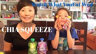 FoodMania Review Watch What You Eat Wednesday: Chia Squeeze