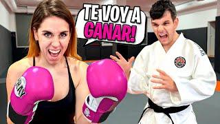 SI GANO mi NOVIO mete CLASES DE KICK BOXING en su GIMNASIO  *para nada ext0rsi0n4do jajajjaja*