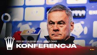 ️ Konferencja prasowa przed meczem Korona Kielce - Górnik Zabrze [NA ŻYWO] 