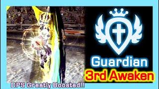 Guardian 3rd Awaken Skill / DPS Greatly Boosted / 35% ATK Buff long stay / Dragon Nest Korea