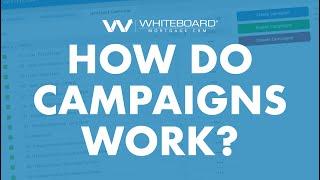 How do campaigns work in Whiteboard