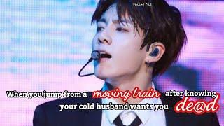 You jump from a moving train after knowing ur cold husband wants you de@d