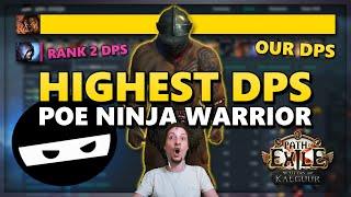 How I became the rank 1 dps on PoE Ninja - Project PoE Ninja Warrior - PoE #891