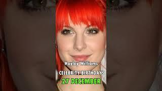 Celebrity Birthdays: December 27th (Famous People Born on This Day)