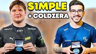 2 MAJOR MVPs vs FACEIT!! - S1MPLE & COLDZERA PLAY FACEIT | (ENG SUBS) CS2