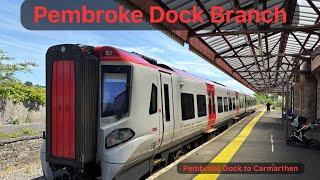 Pembroke Dock Branch (Pembroke Dock to Carmarthen) - DRIVER'S EYE VIEW