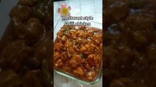 resturant style chilli chicken recipe | Easy chicken chilli recipe| #viral #recipe