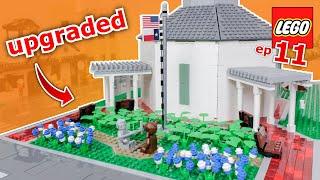 Adding a Memorial PARK to Fred-BRICKS-burg's Grounds (ep 11)