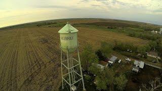 New Fairfax Water Tower Construction Time Lapse 7-22-15 Tripp County Water District