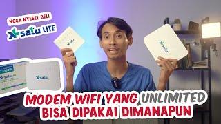 Internetan UNLIMITED Dimanapun Dengan XL Satu Lite MANTAB !!!