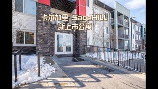 卡尔加里SageHill新区公寓新上市喽！