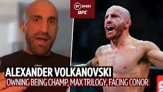 "You're the champion, own it!" Alexander Volkanovski on UFC273, Holloway trilogy and facing McGregor