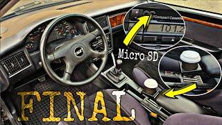 They said SELL IT for scrap! But I GAVE life to the old Quattro! FINAL! Wiring, Micro SD, seats, ...