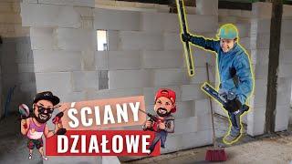 Jak murujemy ściany działowe?