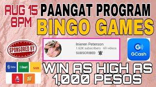 AYUDANG 1,000 PESOS GALING KAY INIEREN PETERSON FOR BINGO GAMES - PAANGAT PROGRAM