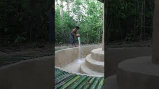 Survival Girl, Building a Modern Private House One the Best in Jungleshort- (1)