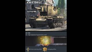 WAR THUNDER | KW II 754 (r) | #Shorts