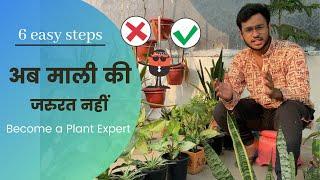 Become a PRO माली | Things your Gardener will not tell| Easy 6 steps to became a Plant Expert