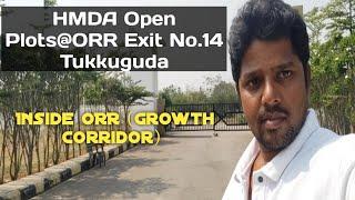 HMDA Open Plots @ #Tukkuguda || #ORR Exit No.14 || InsideORR #Shamshabad|| #Maheshwaram #Resaleplots