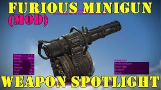 Fallout 4: Weapon Spotlights: Furious Minigun