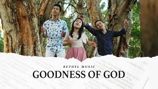 Singing About God's Goodness | GOODNESS OF GOD | Bethel Music | Cover By Children Siblings