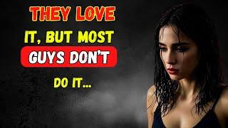 9 THINGS WOMEN LOVE BUT ONLY 1% OF MEN DO | Psychology Facts