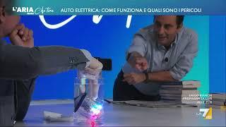 Auto elettriche, il fisico Valerio Rossi Albertini mostra il funzionamento e i pericoli in caso ...