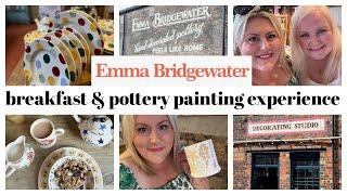 EMMA BRIDGEWATER/ BREAKFAST & POTTERY PAINTING EXPERIENCE