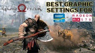 God Of War | BEST SETTINGS for RX 570 4GB  | 1080p