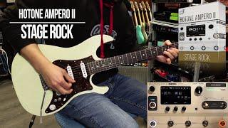 Hotone Ampero II Patches | Stage Rock | Playthrough Demo