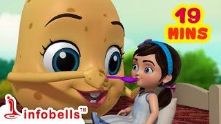 Gudiya Rani Badi Sayani – Aloo Kachaloo Playing with Dolls | Hindi Rhymes for Children | Infobells