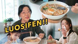 Eat This Super Stinker Like Li Wei and Chen Jialan! Luosifen with AvenueX! [CC]