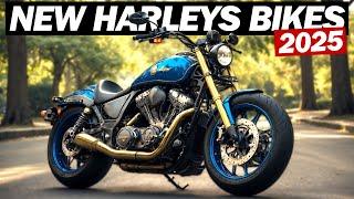 Top 7 New Harley Davidson Motorcycles For 2025