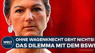 DEUTSCHLAND: Ohne Sahra Wagenknecht geht gar nichts! Regierungsbildung? Das Dilemma mit der BSW