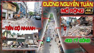 MỞ  RỘNG ĐƯỜNG NGUYỄN TUÂN| THANH XUÂN QUYẾT LÀM CĂNG #hanoidep #duongnguyentuan #quanthanhxuan