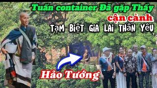 Tuấn container cận cảnh gặp thầy Minh Tuệ hảo Tướng rất Đẹp và Đặt biệt