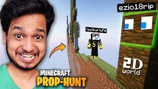 Funniest Prop Hunt on 2D World ft.@YesSmartyPie @DREAMBOYYT (Minecraft Hide & Seek)