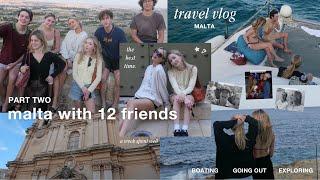 Malta-Reise-Vlog mit 12 Freunden (Teil zwei) | Die beste Zeit zum Erkunden und Ausgehen