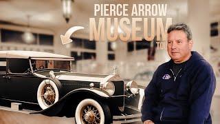 Pierce Arrow Museum tour at Gilmore Auto Museum. Henry Ford's Model A competitor??