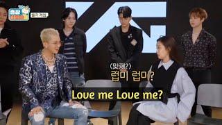 [YG FAMILY] JENNIE MINO : LOVE ME LOVE ME - Game Choose Song Title #jennie #mino #loveme #blackpink