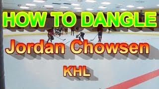 How To Deke / Dangle - Jordan Chowsen Demonstrates How To Deke-Ball Hockey Best Dekes #ballhockey