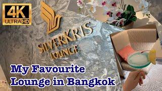 [4K] Singapore Airlines SilverKris Lounge Bangkok Airport | Business Class Lounge | Star Alliance