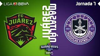 Resumen | Juárez vs Mazatlán | Liga BBVA MX - Guard1anes 2021 - Jornada 7