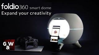 Foldio360 Smart Dome - All-in-one Smart photo studio with a built-in 360 turntable